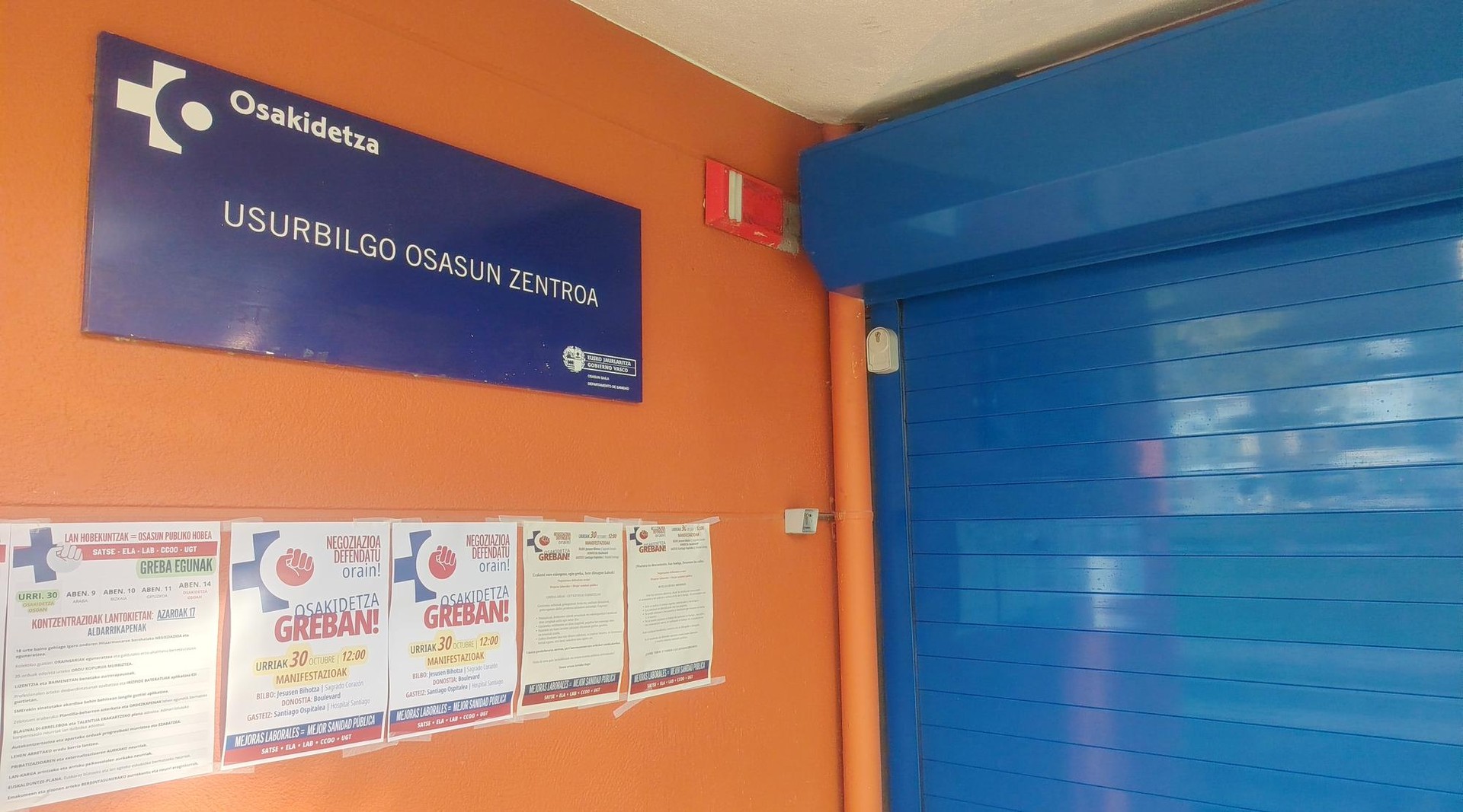 Greba eguna Osakidetzan ostiralean
