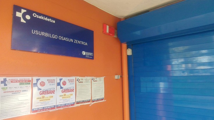 Greba eguna Osakidetzan ostiralean