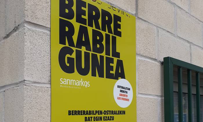 Garbiguneko berrerabilpen gunea zabalik berriz