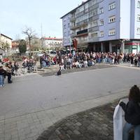 Eraso matxisten aurkako elkarretaratzea