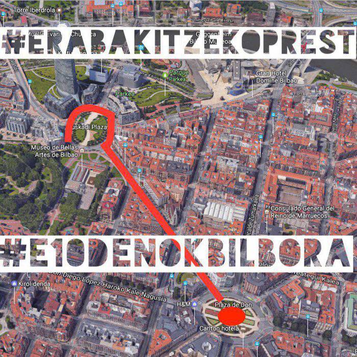 Usurbildarrek ere parte hartuko dute gaur, erabakitze eskubidearen aldeko Bilboko mobilizazioan