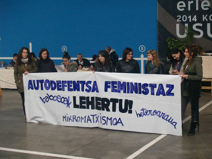 Usurbilgo Eragile Feminista berrian parte hartzeko deia