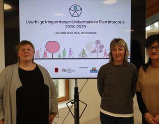 Irisgarritasun Unibertsalerako Plan Integrala onartu dute hasieraz