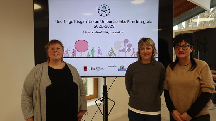 Irisgarritasun Unibertsalerako Plan Integrala onartu dute hasieraz