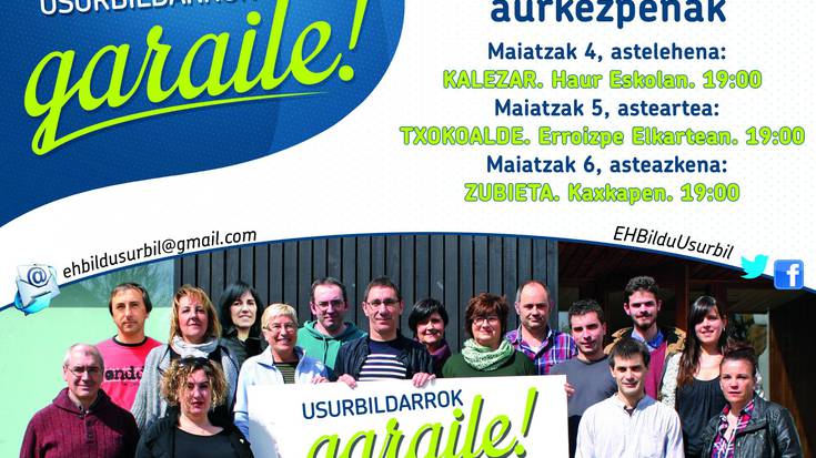 Herri Programaren aurkezpenak