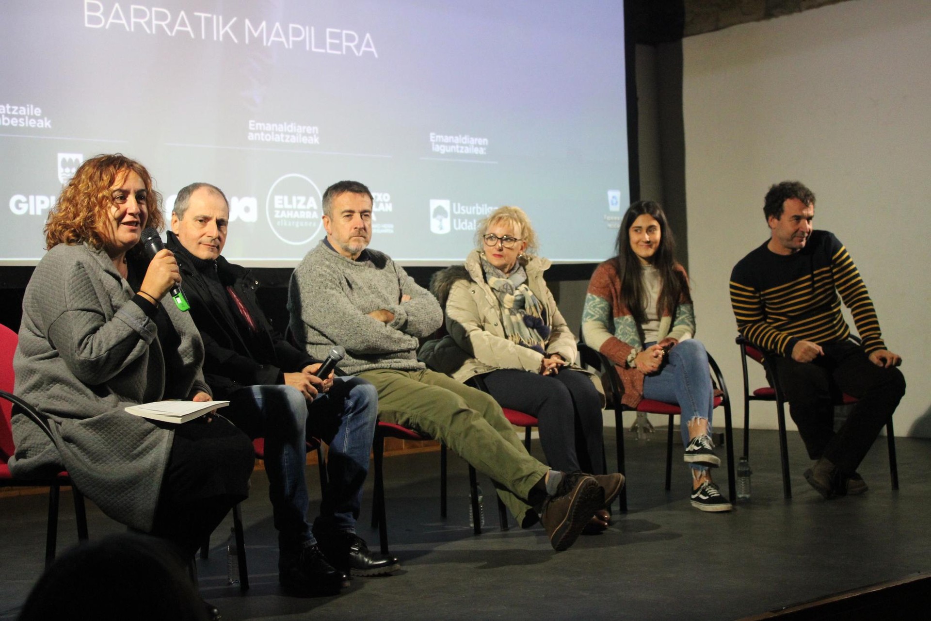 Ikusmina sortu zuen, “Errio” dokumentalaren proiekzioak