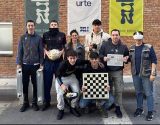 Ginkana erraldoi bat, Lanbide Heziketaren Eguna ospatzeko