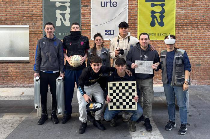 Ginkana erraldoi bat, Lanbide Heziketaren Eguna ospatzeko