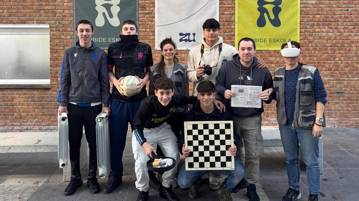 Ginkana erraldoi bat, Lanbide Heziketaren Eguna ospatzeko