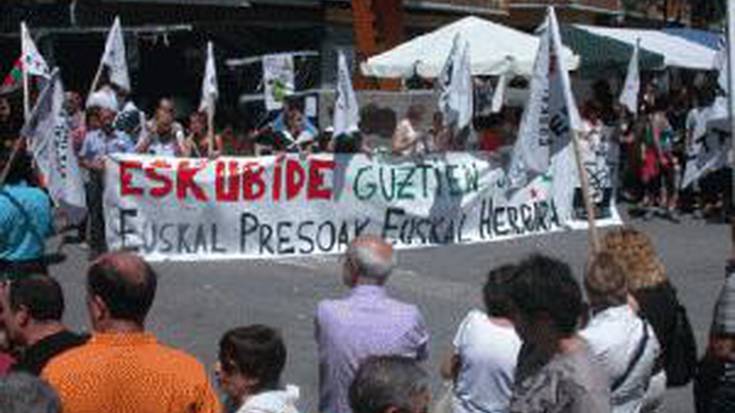 Euskal presoen eskubideen aldeko elkarretaratzeak