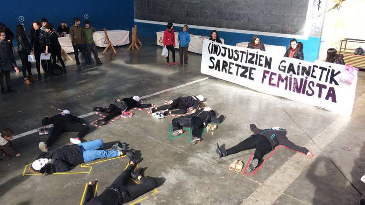 Injustizien gainetik saretze feminista aldarrikatu dute