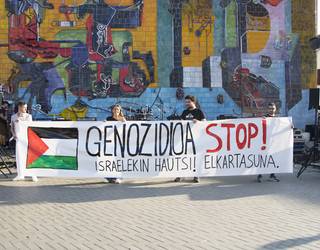 Sirena hotsak Palestinaren alde