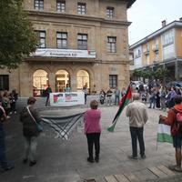Gernika-Palestina herri ekimenak deitutako mobilizazioa
