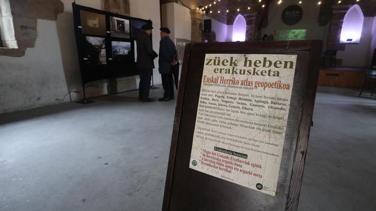 "Züek heben" erakusketa ikusteko aukera gaurtik Aginagan