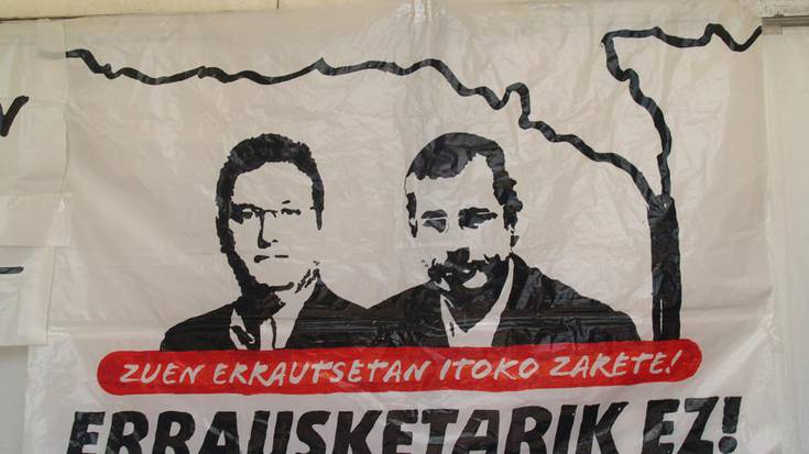 Erraustegiaren eta Ucinen aurkako aldarriak jai gunean