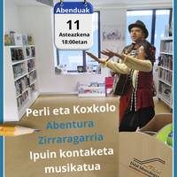 "Abentura zirraragarria" ipuin kontaketa musikatua