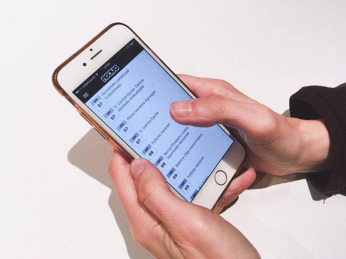 NOAUA! APP, gure edukiak klik bakar batean