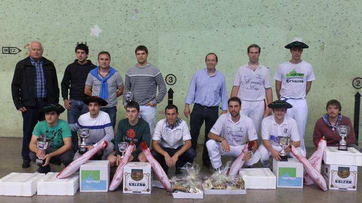 Pilota Txapelketako finalak, 17:00etatik aurrera frontoian