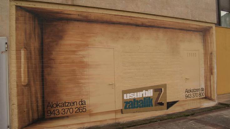 Lokal hutsak itxura berritzen, "Usurbil Zabalik" izateko