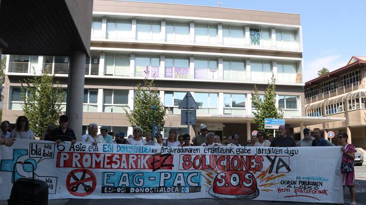 Donostialdeako Etengabeko Arreta Guneen egoera "katastrofikoa" salatu dute