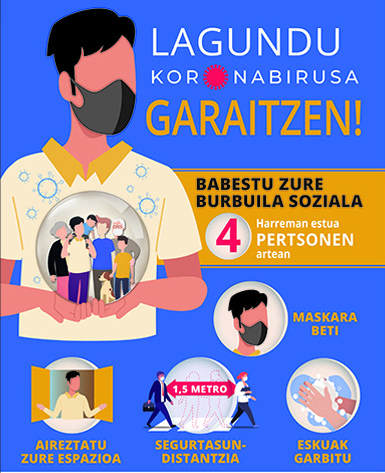 Intzidentzia-tasa are gehiago jaitsi da gaurkoan