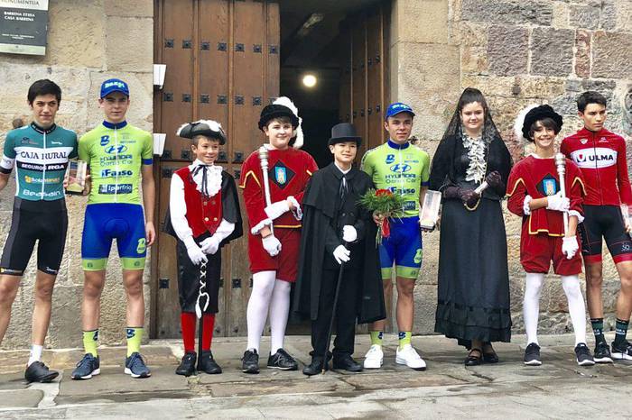 Garaipen berri bat Asier Pozo eta Bazpi txirrindulari taldearentzat