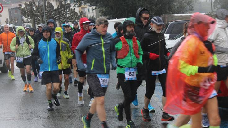 Euria bidelagun, baina erronkan duten onena emateko prest parte hartzaileak