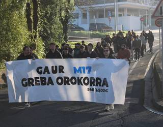 "Ez dezagun ahaztu nork egiten duen herri honen alde eta nork ez"