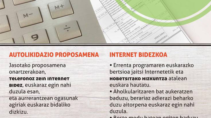 Gaurtik, autolikidazio proposamenak onartzeko aukera zabalik