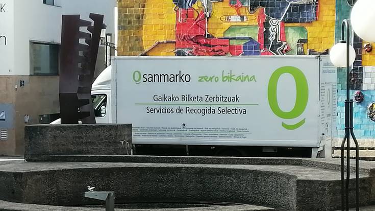 San Markoko furgoneta ibiltaria gaur auzoz auzo