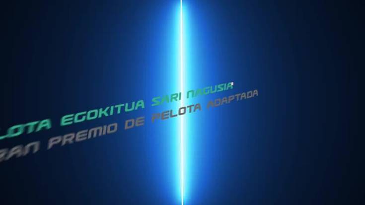 Igandean jokatuko da Euskal Pilota Egokituko Sari Nagusiko finala