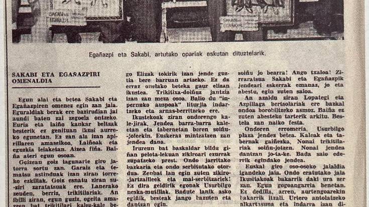 21. Soinurbil: Euskal Herriko Trikitilari Elkartearen 50. urteurren sorrera ekitaldia