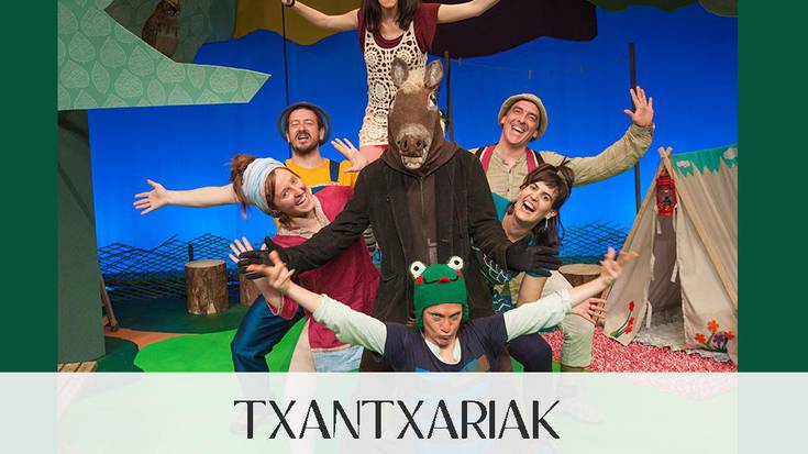 "Txantxariak" kale ikuskizuna 17:00etan frontoian