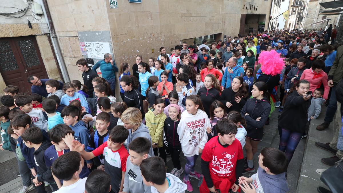 Hurbilago San Silbestre lasterketan izena emateko aukera egunean bertan