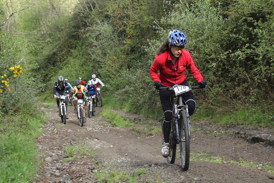 Garazi Basurto Korta, estreinakoz Irisasi BTT proban parte hartzear