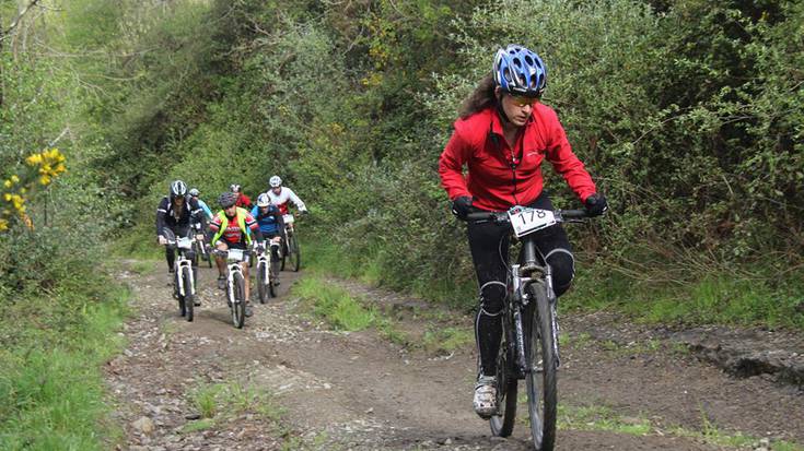 Garazi Basurto Korta, estreinakoz Irisasi BTT proban parte hartzear