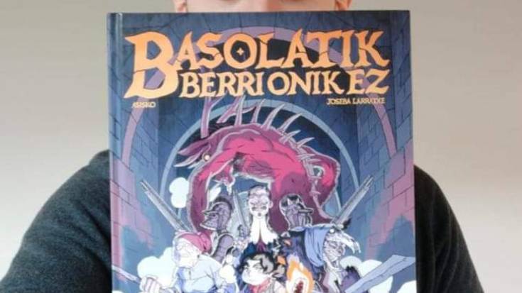 "Basolatik berri onik ez", Joseba Larratxeren sortze lan berria eskuragarri
