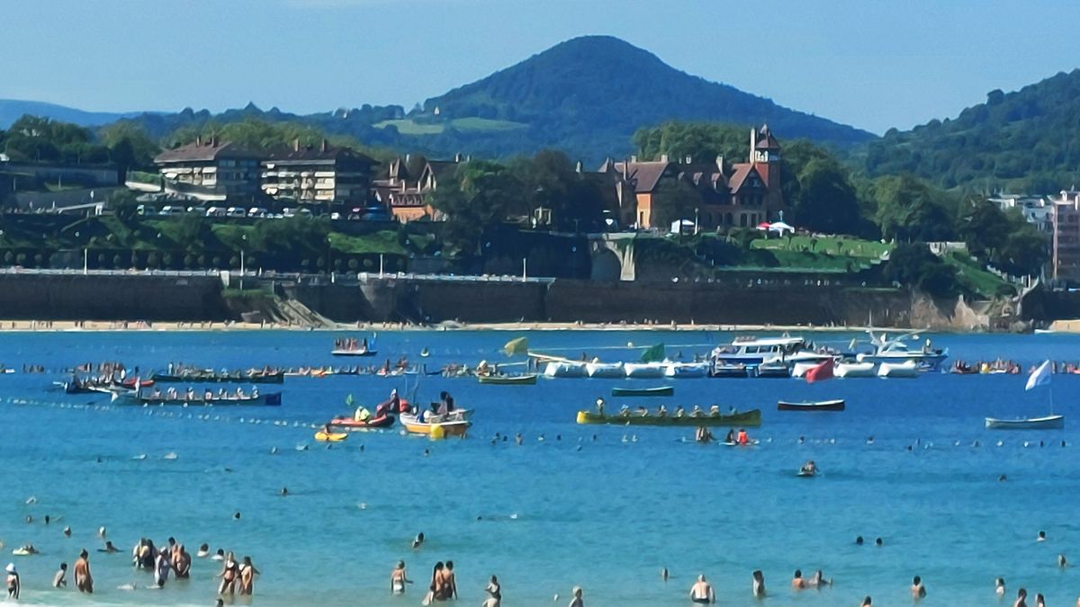 Bi herrikide, Donostiako bandera etxeratzeko egunotako sailkapen probetan