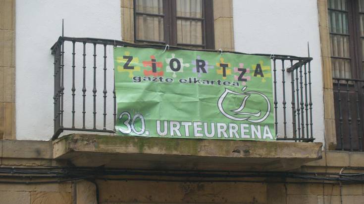 30. urteurrena ospatzera doa Ziortza, apirilaren 18tik 26ra
