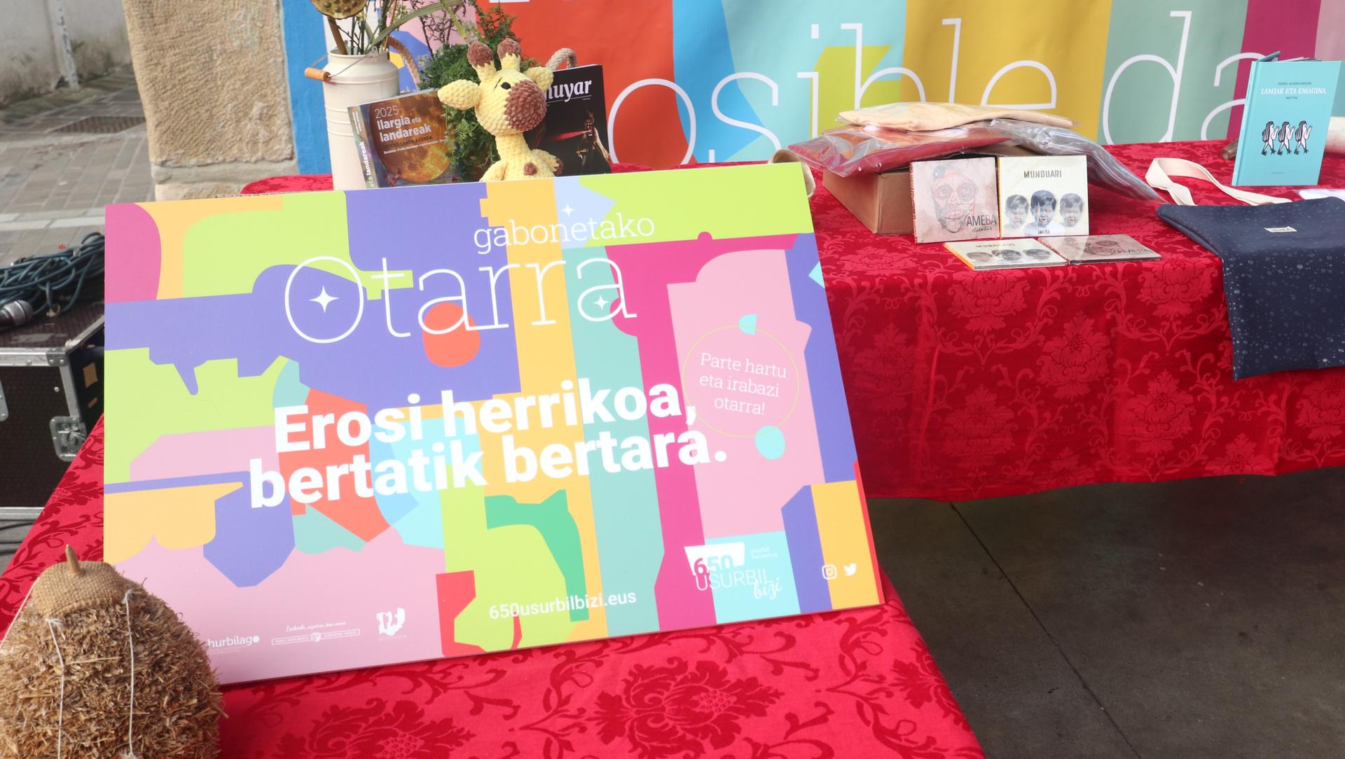 Herriko ekoizleek eta sortzaileek gaurtik egin ditzakete 650 Usurbil Bizi Otarrerako eskaintzak