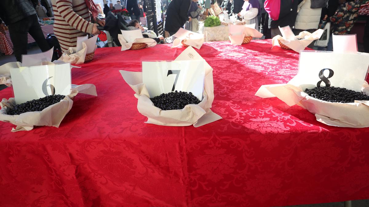 San Tomas azokako babarrun eta sagardo txapelketetan izena emateko azken txanpa