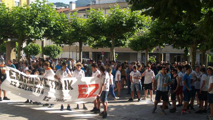 Manifestazio jendetsua, erraustegiaren aurka