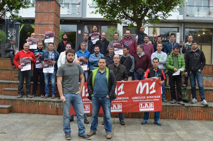 Maiatzaren Lehenean, LAB-ek deituriko eskualdeko manifestazioa Hernanin