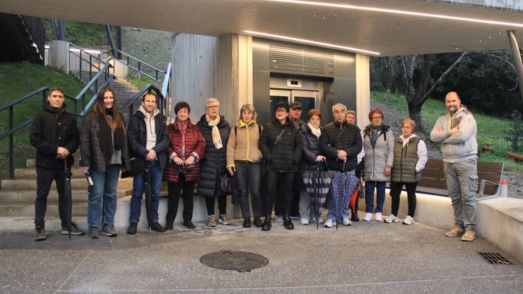 Etxealdiako igogailua martxan jada