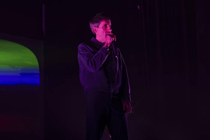 Korrikari eskainitako kantu-jira larunbatean, Imanol Epelderen emanaldiaren ondotik