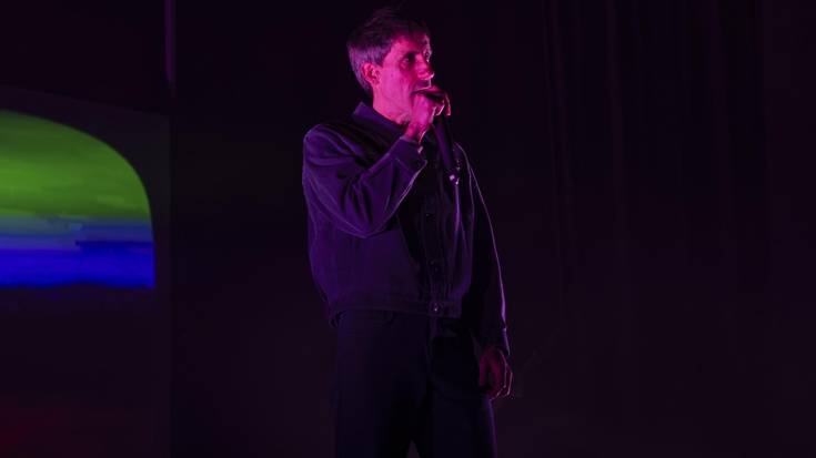 Korrikari eskainitako kantu-jira larunbatean, Imanol Epelderen emanaldiaren ondotik