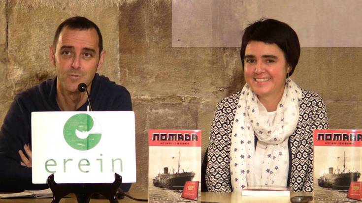 Aitziber Etxeberriaren "Nomada" eleberriaren azterketa, apirilaren 25eko literatura topaketan