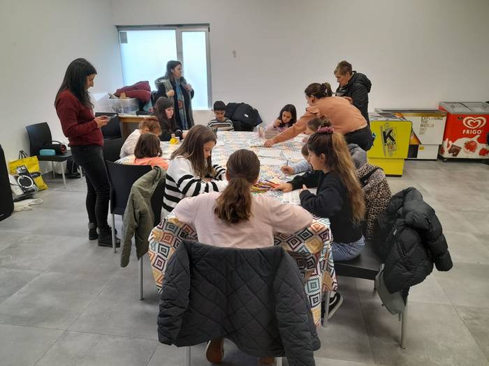 Santuenea ere badatorren Korrikarako girotzen