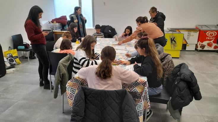 Santuenea ere badatorren Korrikarako girotzen