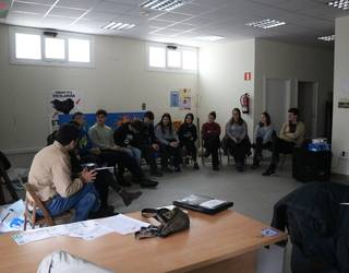 "Kulturgintzan ekin" saioa egin dute Gazte Egunari hasiera emateko